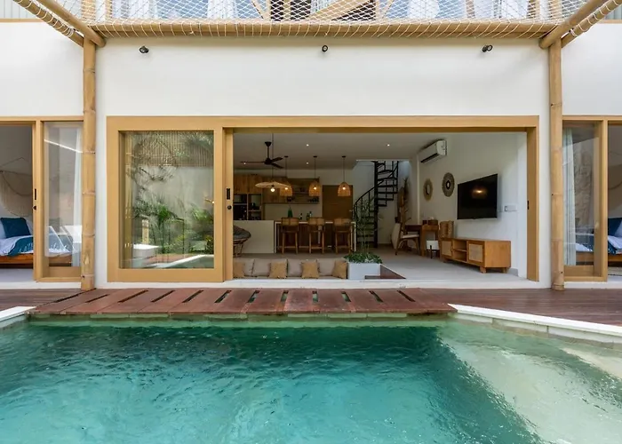 别墅 Azulcielo - 3br Private Pool In Pererenan