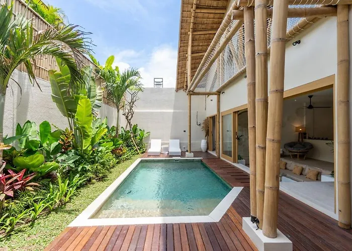 Azulcielo - 3br Private Pool In Pererenan 别墅 *